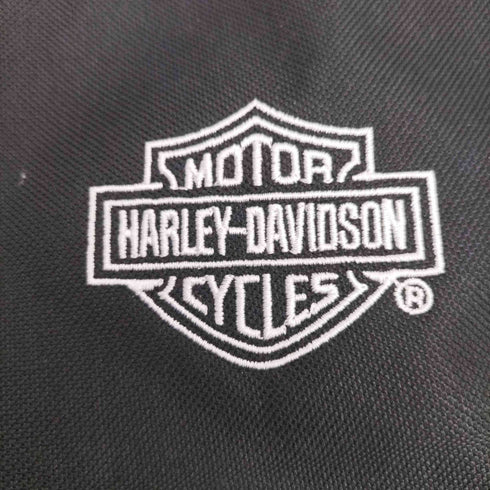 ハーレーダヴィットソン HARLEY DAVIDSON ロゴ刺繍 ワンショルダー バッグ Y2K メンズ