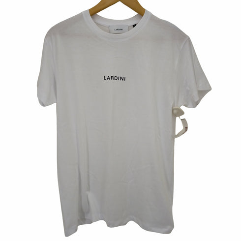 ラルディー二 LARDINI フロントロゴ クルーネックTシャツ メンズ JPN:S