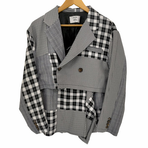 ジュエティ jouetie パッチワークショートジャケット スカパン レディース M