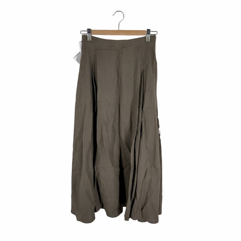 スローブイエナ SLOBE IENA European Linen ロングフレアスカート レディース 38