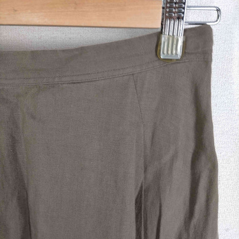 スローブイエナ SLOBE IENA European Linen ロングフレアスカート レディース 38