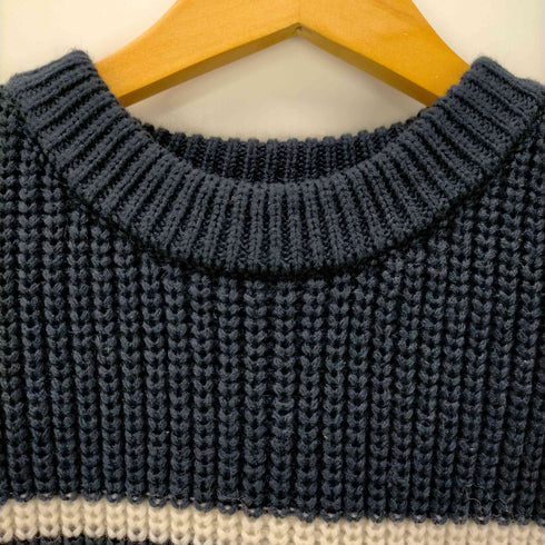 ビーミングバイビームス B:MING by BEAMS ボーダー 肩ボタン プルオーバー ニット レディース ONE SIZE