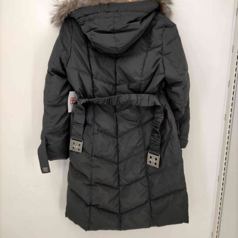 シルバーフォックス ベルテッド ロングダウンコート レディース JPN:L