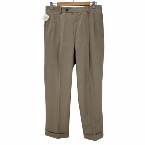 ブルックスブラザーズ BROOKS BROTHERS ウール ツータックスラックスパンツ メンズ US:32-33