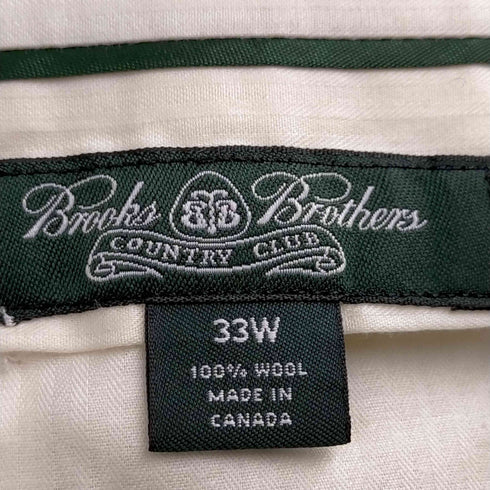 ブルックスブラザーズ BROOKS BROTHERS ウール ツータックスラックスパンツ メンズ US:32-33
