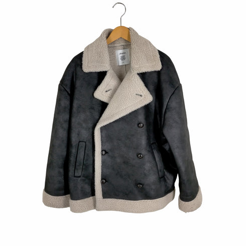 ジュエティ jouetie フェイクレザー ムートンジャケット レディース JPN:M