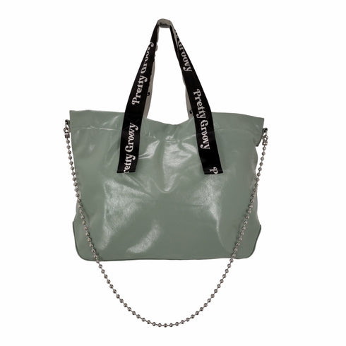 ジュエティ jouetie ロゴテープトートBAG レディース