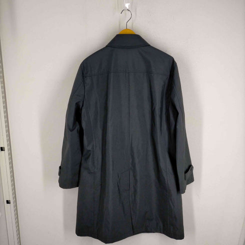 バーバリーブラックレーベル BURBERRY BLACK LABEL 裏地チェック柄ステンカラーコート メンズ import:L