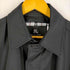 バーバリーブラックレーベル BURBERRY BLACK LABEL 裏地チェック柄ステンカラーコート メンズ import:L
