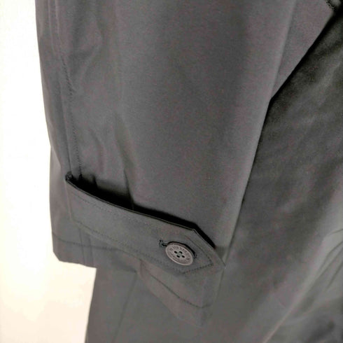 バーバリーブラックレーベル BURBERRY BLACK LABEL 裏地チェック柄ステンカラーコート メンズ import:L