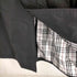 バーバリーブラックレーベル BURBERRY BLACK LABEL 裏地チェック柄ステンカラーコート メンズ import:L