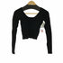ジュエミ Juemi Basic V neck long sleeve レーヨンナイロン リブニットトップス レディース FREE