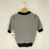 GALLEST ウォッシャブル レトロパターンポロニット レディース JPN:38