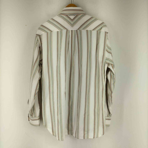 トミーヒルフィガー TOMMY HILFIGER ストライプ L/S シャツ メンズ import:M