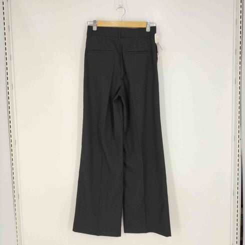 ザラ ZARA FULL LENGTH TROUSERS 1タックワイドスラックス レディース XS