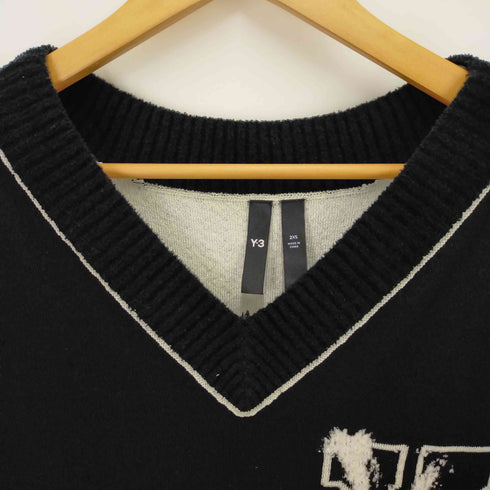 ワイスリー Y-3 LOGO KNIT VEST メンズ 2XS