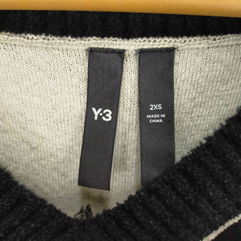 ワイスリー Y-3 LOGO KNIT VEST メンズ 2XS