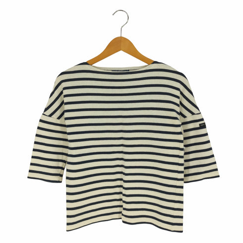 セントジェームス SAINT JAMES ボートネック ボーダーTシャツ バスクシャツ レディース import:XS