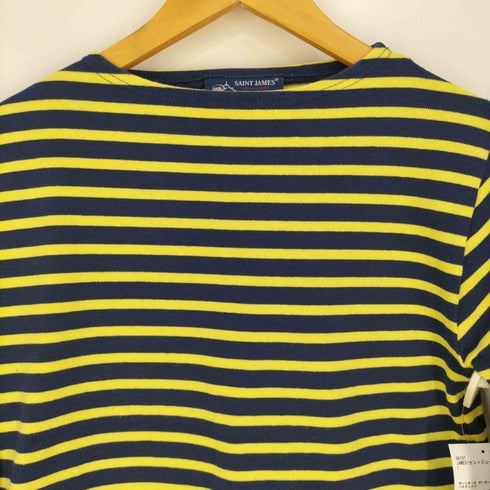 セントジェームス SAINT JAMES ボートネック ボーダーTシャツ バスクシャツ レディース import:XS