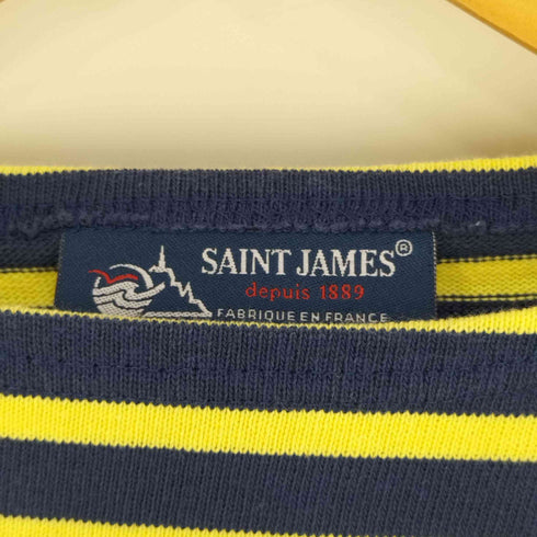 セントジェームス SAINT JAMES ボートネック ボーダーTシャツ バスクシャツ レディース import:XS