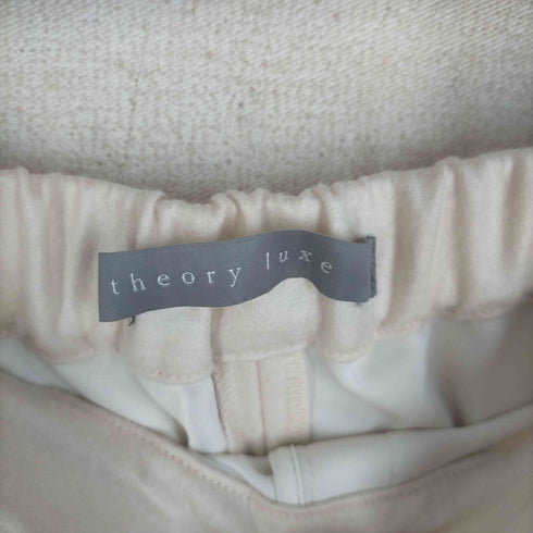 セオリーリュクス theory luxe アイボリーウールパンツ レディース JPN:34