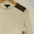 ローレンジーンズカンパニー LAUREN JEANS COMPANY ショルダージップ エルボーパッチ クルーネックTシャツ レディース import:S