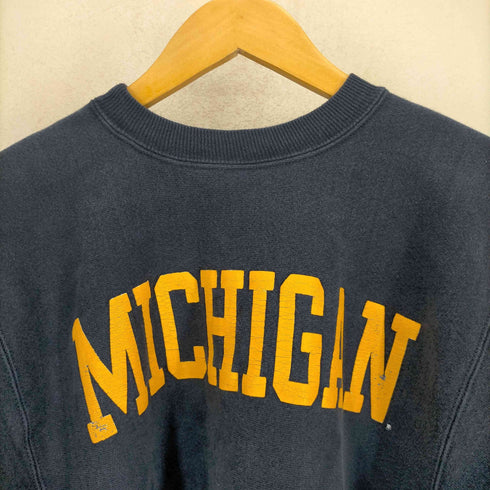 チャンピオン Champion 90~00S MADE IN MEXICO REVERSE WEAVE MICHIGAN クルーネックスウェット メンズ JPN:M