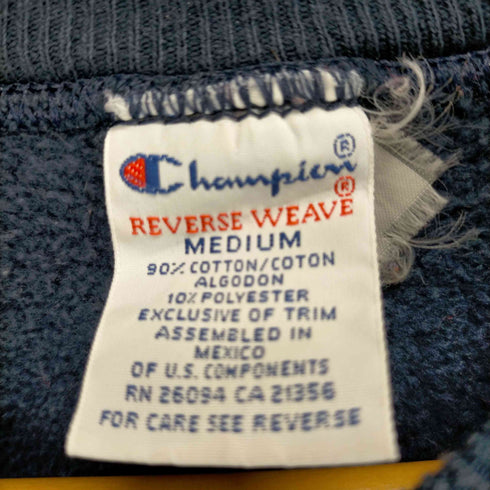 チャンピオン Champion 90~00S MADE IN MEXICO REVERSE WEAVE MICHIGAN クルーネックスウェット メンズ JPN:M
