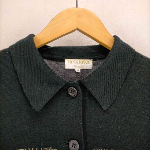 ニナリッチ NINA RICCI 80S~90S ボーダーニットシャツ レディース 11