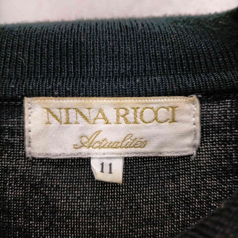 ニナリッチ NINA RICCI 80S~90S ボーダーニットシャツ レディース 11