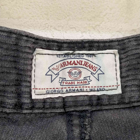 アルマーニジーンズ ARMANI JEANS イタリア製 ECO-WASH コーデュロイ パンツ メンズ 29inch