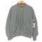 ザラ ZARA SIDE ZIP BOMBER JACKET サイドジップ フラップポケット MA-1 フライト ジャケット メンズ import:M