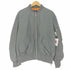 ザラ ZARA SIDE ZIP BOMBER JACKET サイドジップ フラップポケット MA-1 フライト ジャケット メンズ import:M
