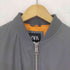 ザラ ZARA SIDE ZIP BOMBER JACKET サイドジップ フラップポケット MA-1 フライト ジャケット メンズ import:M