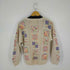 エルエルビーン L.L.Bean 80s 花柄 クルーネックローゲージニットセーター メンズ JPN:S