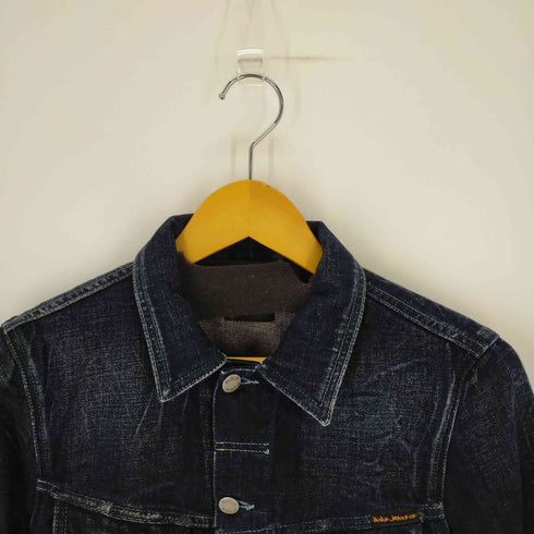 ヌーディージーンズ Nudie Jeans BILLY NEARLY DRY 2ポケットデニムジャケット 加工 メンズ import:S