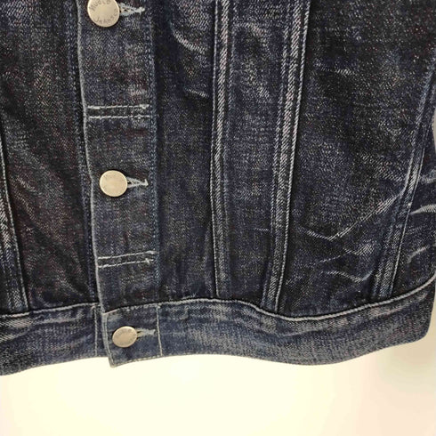 ヌーディージーンズ Nudie Jeans BILLY NEARLY DRY 2ポケットデニムジャケット 加工 メンズ import:S