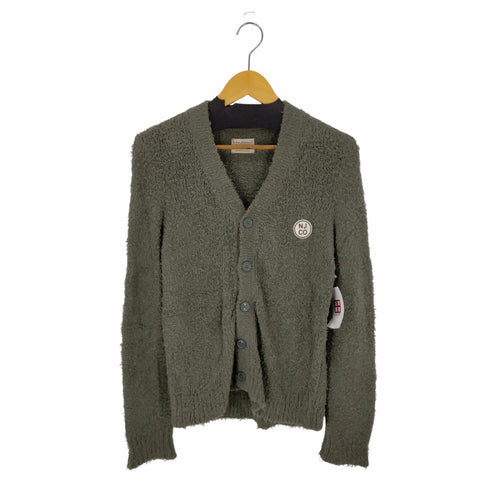 ヌーディージーンズ Nudie Jeans PIM NJCO CIRCLE CARDIGAN ワンポイントコットンカーディガン メンズ JPN:XS