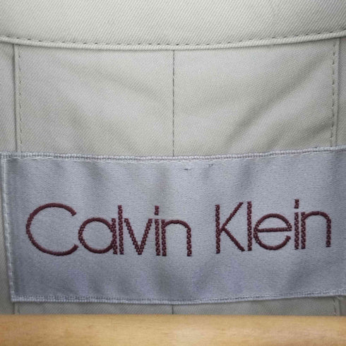 カルバンクライン CALVIN KLEIN コットンナイロン ステンカラーコート レディース
