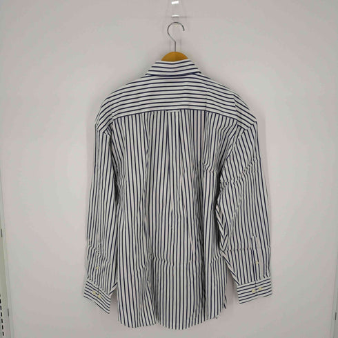 ノーティカ NAUTICA 80s TWO-PLY COTTON ボタンダウンL/Sストライプシャツ メンズ XL