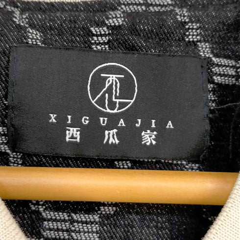 西瓜家 real space 刺繍 スタジャン メンズ