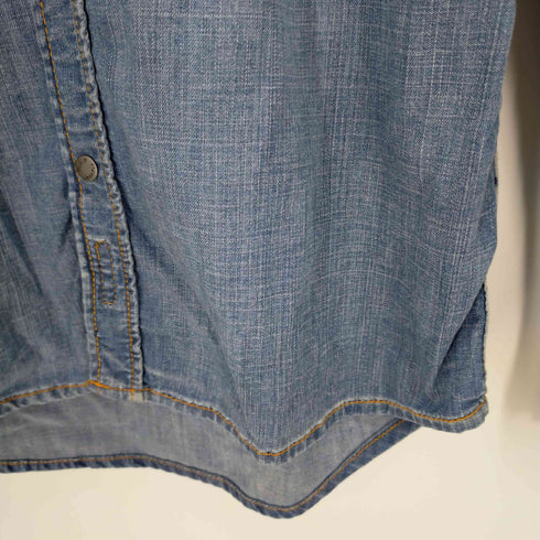 ヌーディージーンズ Nudie Jeans HENRY RIPPED POCKET デニムシャツ メンズ JPN:XS