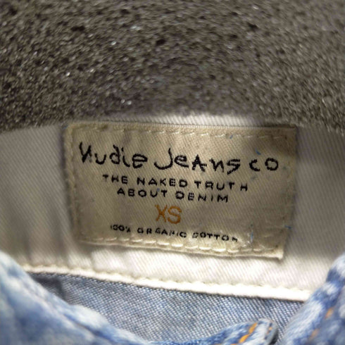 ヌーディージーンズ Nudie Jeans HENRY RIPPED POCKET デニムシャツ メンズ JPN:XS