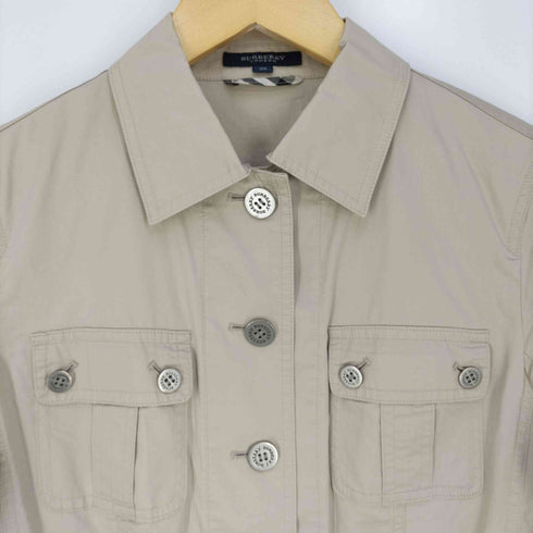 バーバリーロンドン BURBERRY LONDON スプリングショートコート ジャケット レディース 38