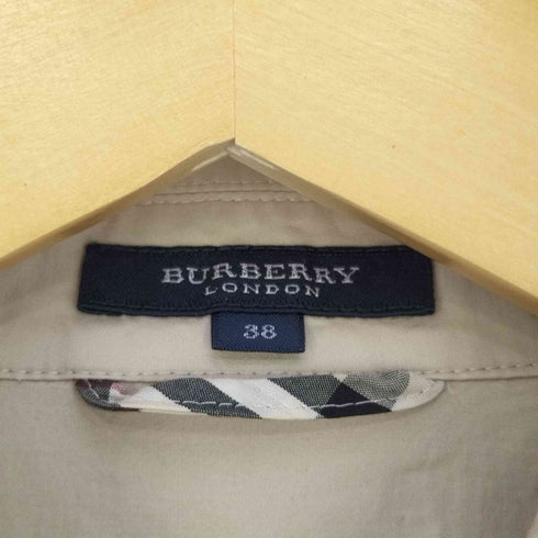 バーバリーロンドン BURBERRY LONDON スプリングショートコート ジャケット レディース 38