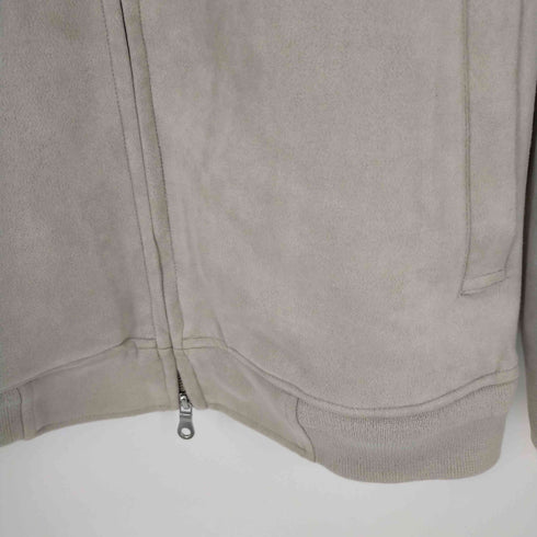 メンズビギ MENS BIGI スウェード地ダブルジップパーカー メンズ JPN:2