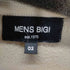 メンズビギ MENS BIGI スウェード地ダブルジップパーカー メンズ JPN:2