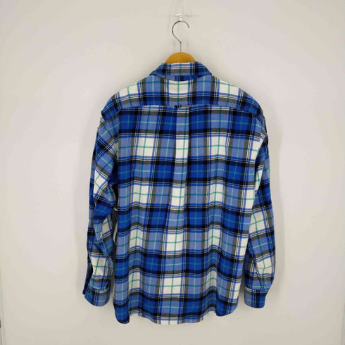 ランズエンド LANDS END ヘビーネルチェックシャツ オーバーサイズ メンズ XXL