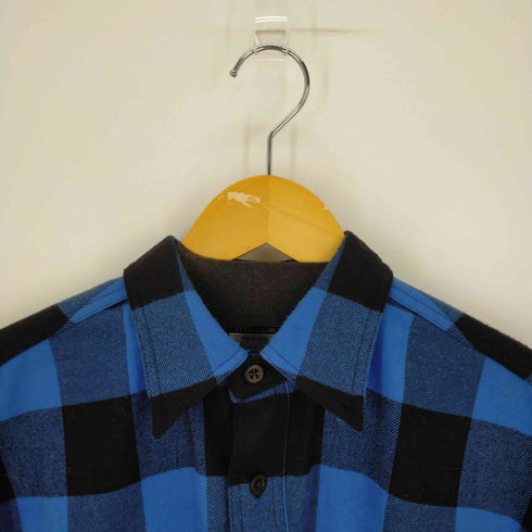コロンビア Columbia ブロックチェックネルシャツ メンズ import:L