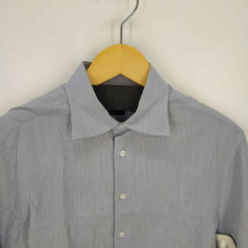 ジョルジオアルマーニ Giorgio Armani ストライプドレスシャツ メンズ US:38